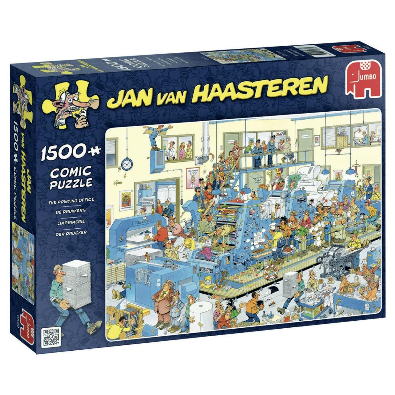 Jan van Haasteren - De Drukkerij, 1500 stukjes