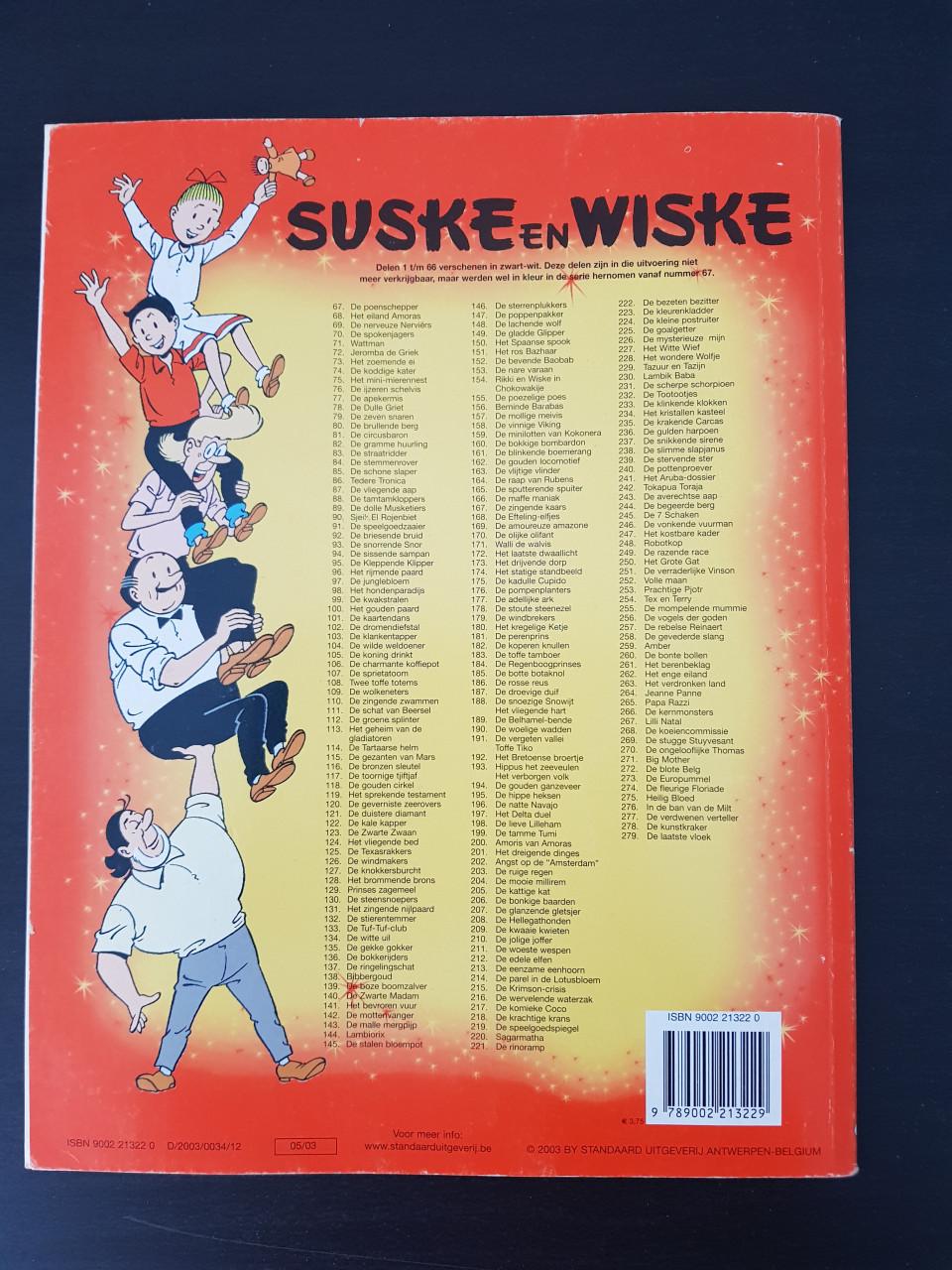 Suske & Wiske 279 De laatste vloek