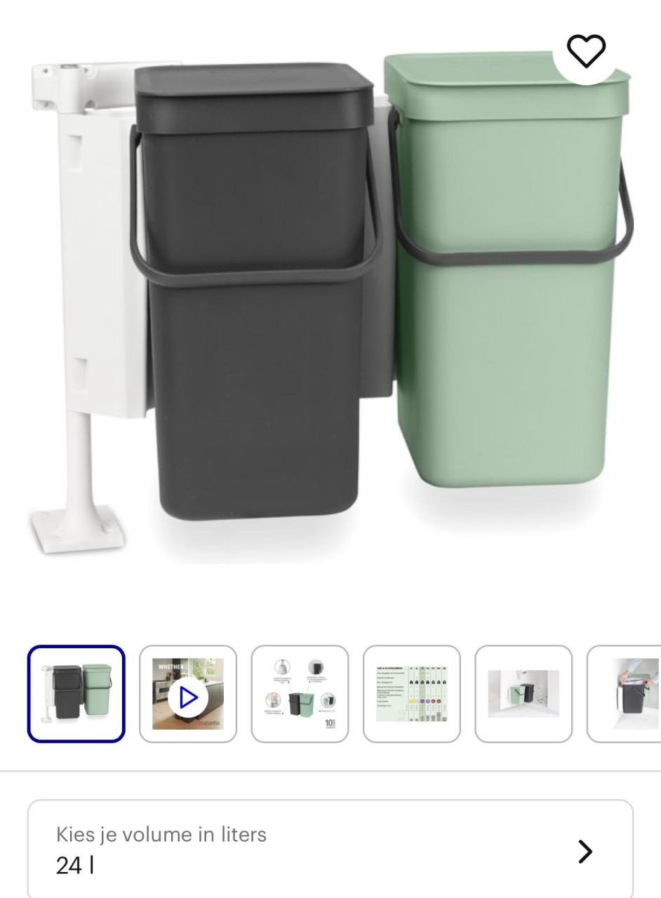 Prullenbak Brabantia Keuken