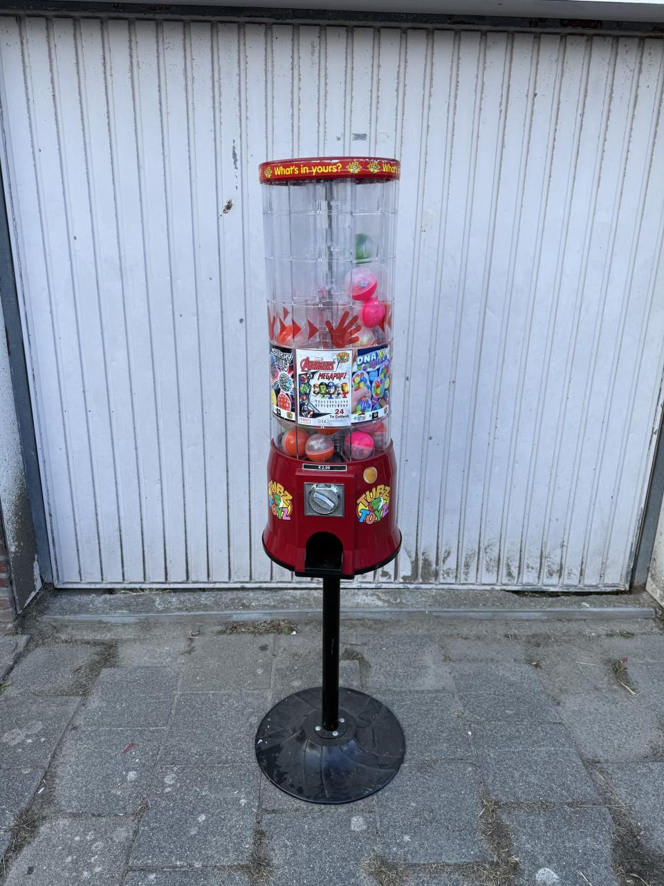 Capsule automaten voor snoep of speelgoed