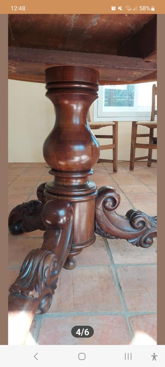 Prachtige antieke tafel
