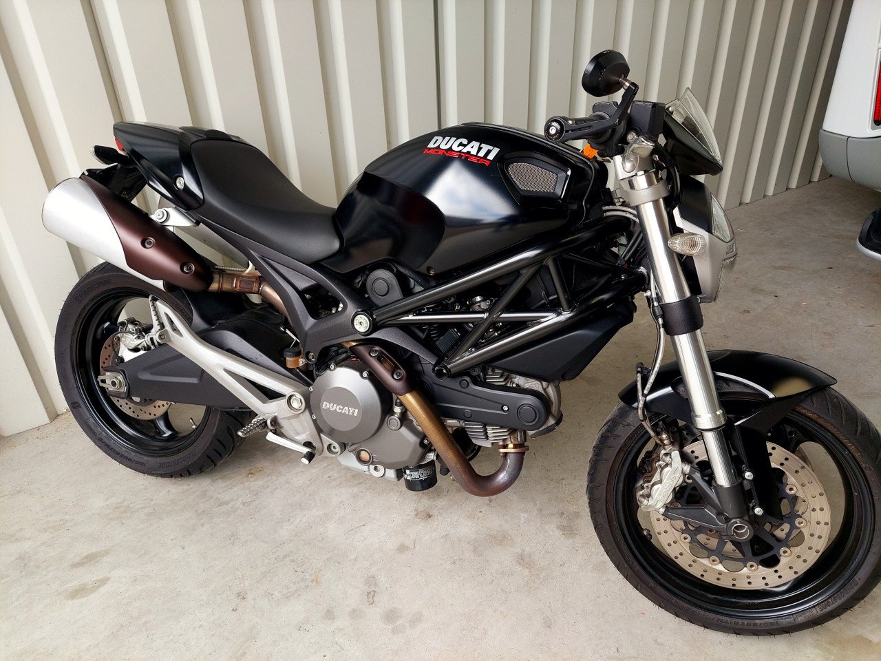 DUCATI 696 MONSTER `011 ,8 DKM TOPSTAAT KOOPJE;;;;