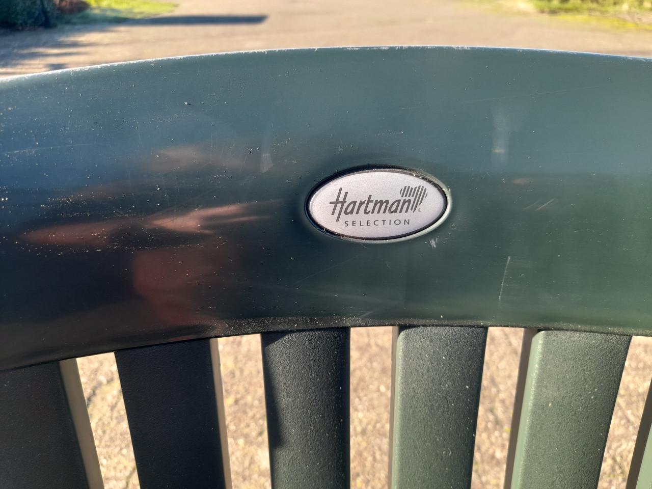 2 stapelbare tuinstoelen