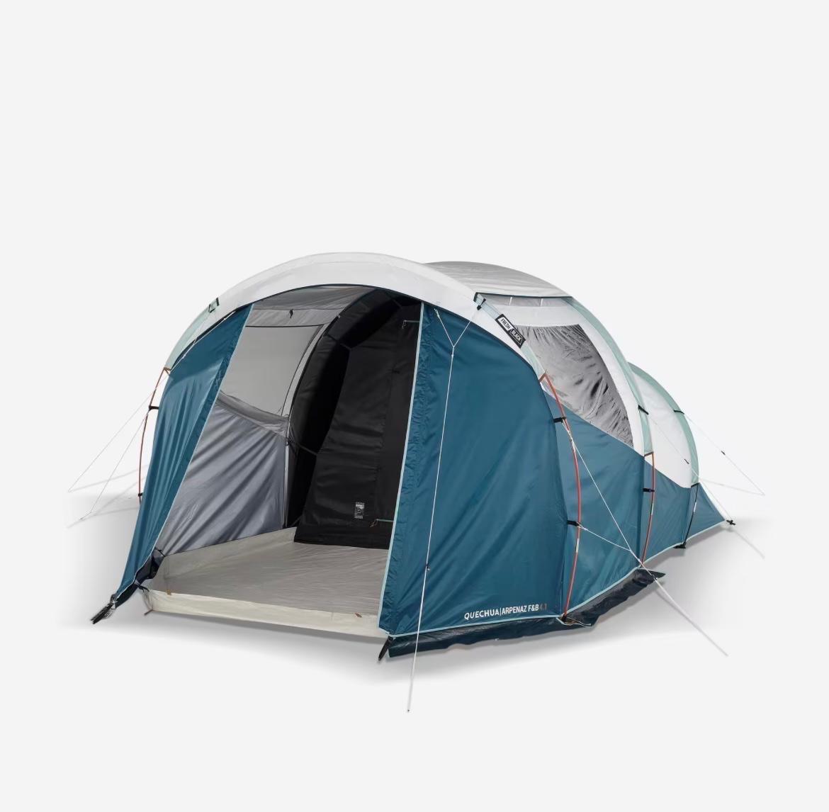 TE HUUR: 4 persoons tent, opblaasbaar