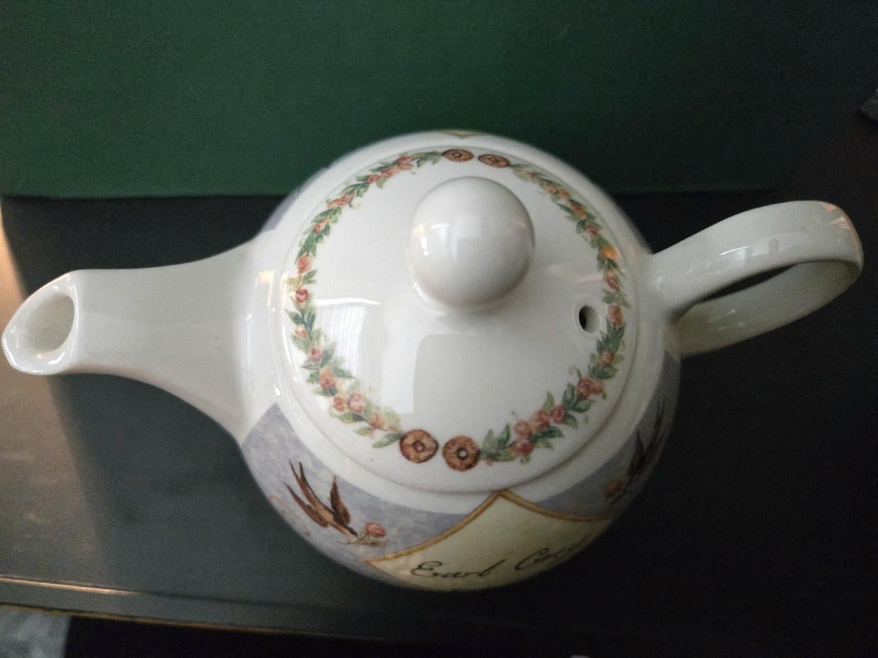 "Tea for One" porseleinen theeset ,Nieuw,