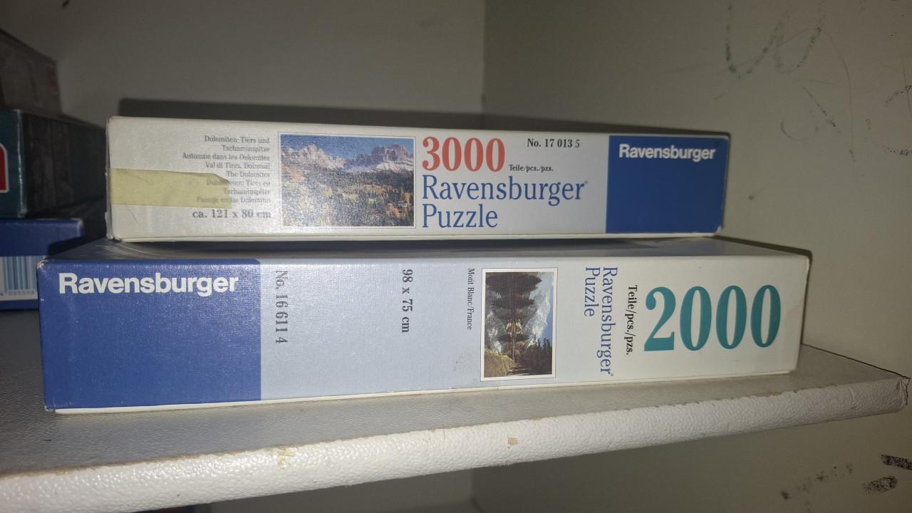 Diverse puzzels 500/1000/1500/2000/3000 stukjes