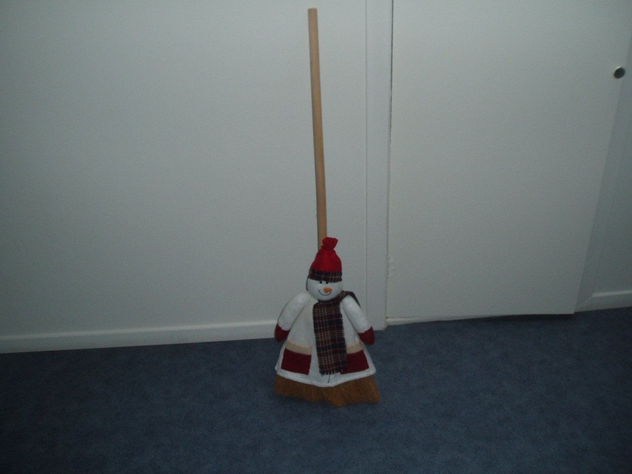 Kerstsneeuwpop