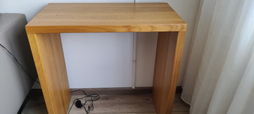 Side table massief hout