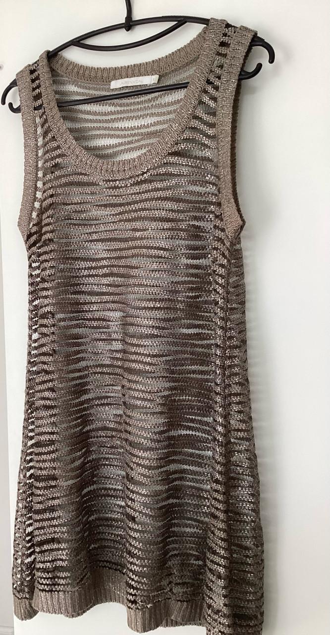 Apart tuniek met gouddraad maat xl