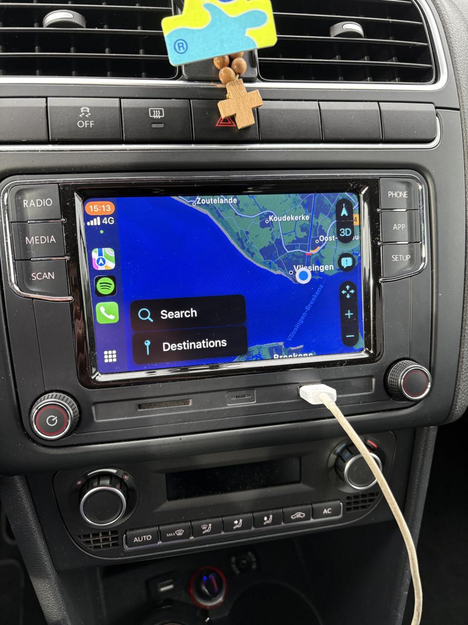 Volkswagen Cross Polo 1.2 TSI 2012 Zwart