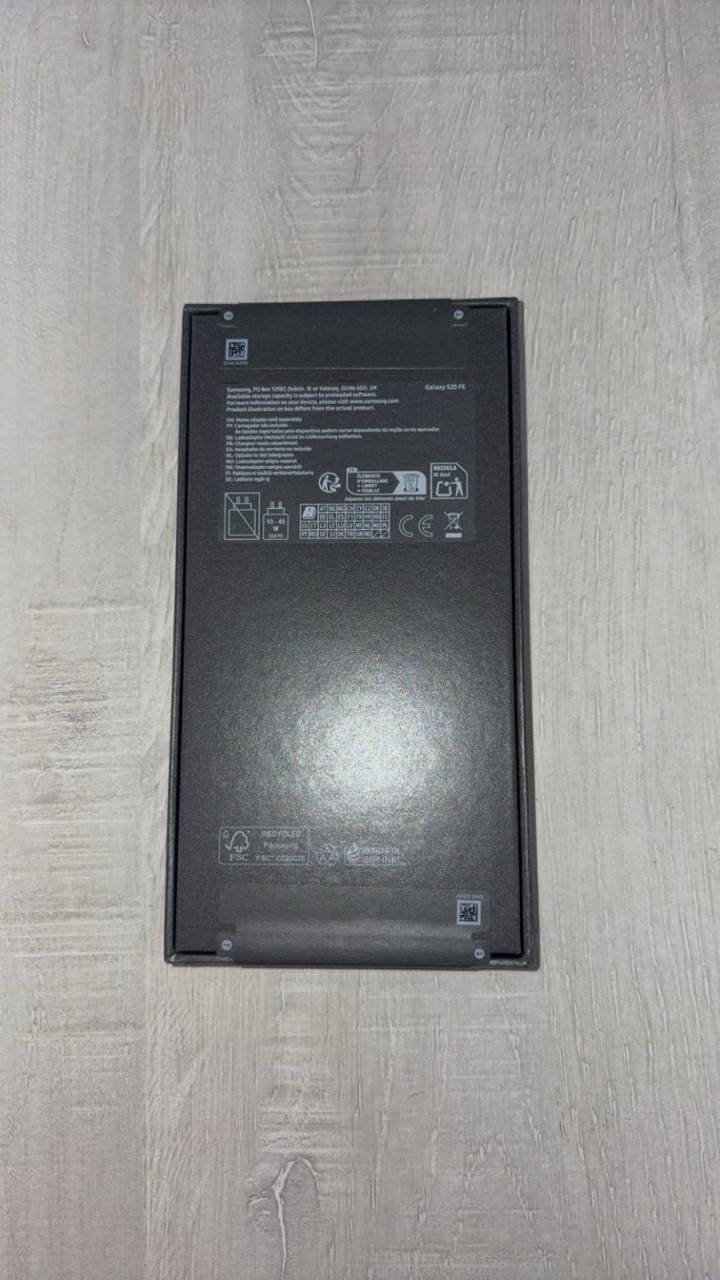 Samsung Galaxy S25 FE (128gb) jetblack gesealed