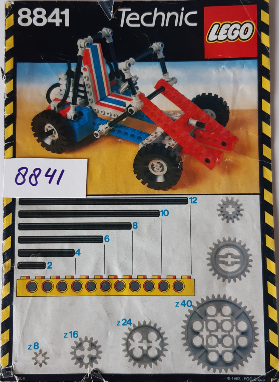 LEGO Technic 8841: Traktor of Dune Buggy / Desert Racer