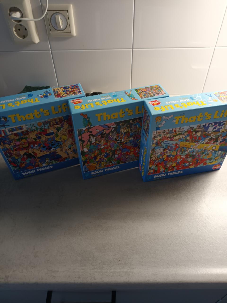 Diverse puzzels  1000 stukjes