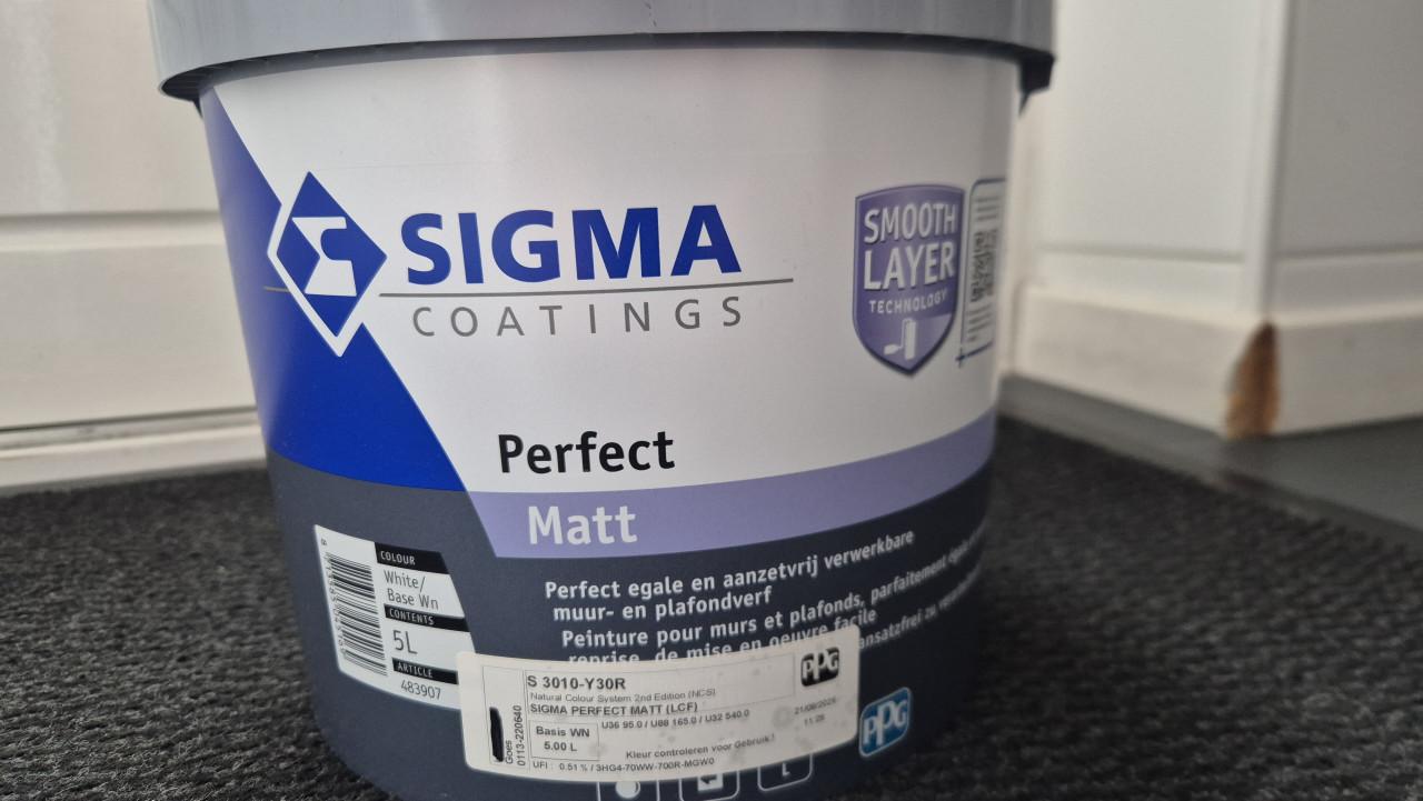 SIGMA Perfect Matt muurverf 5 Liter
