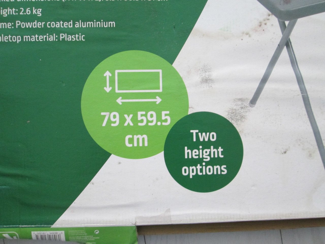 Opvouwbare licht gewicht tafel [ tuin of camping?]