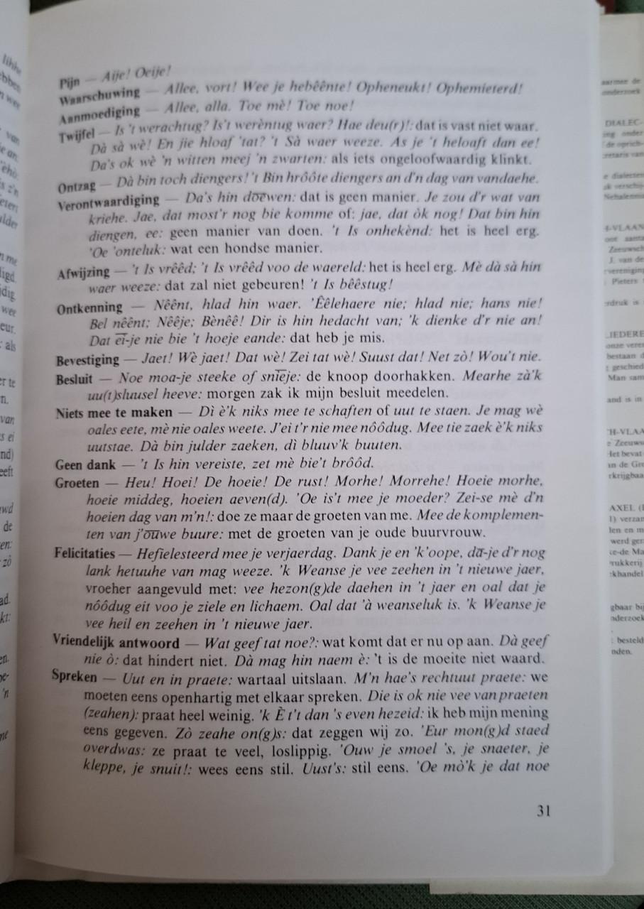 Dialect op Noord-Beveland, door E.J. van den Broecke-de Man en A. Francke