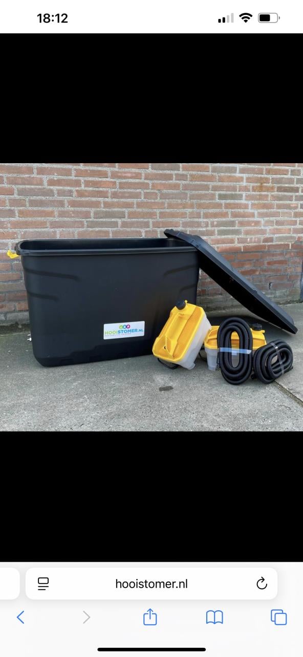 Grote Hooistomer incl 2 stomers z.g.a.n.