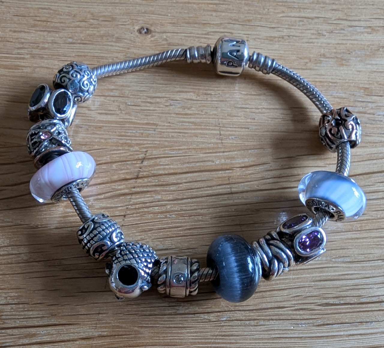 Mooie zilveren armband van Pandora