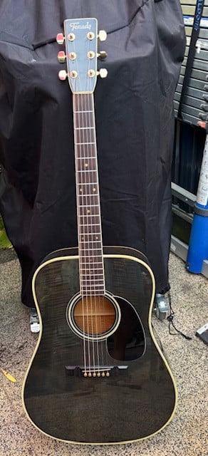Prachtig akoestische gitaar Terada.