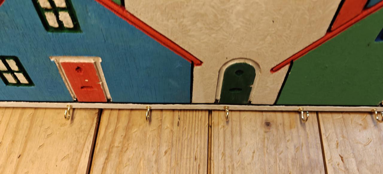 Te Koop kleurrijk Wandmontage huissleutel houder.