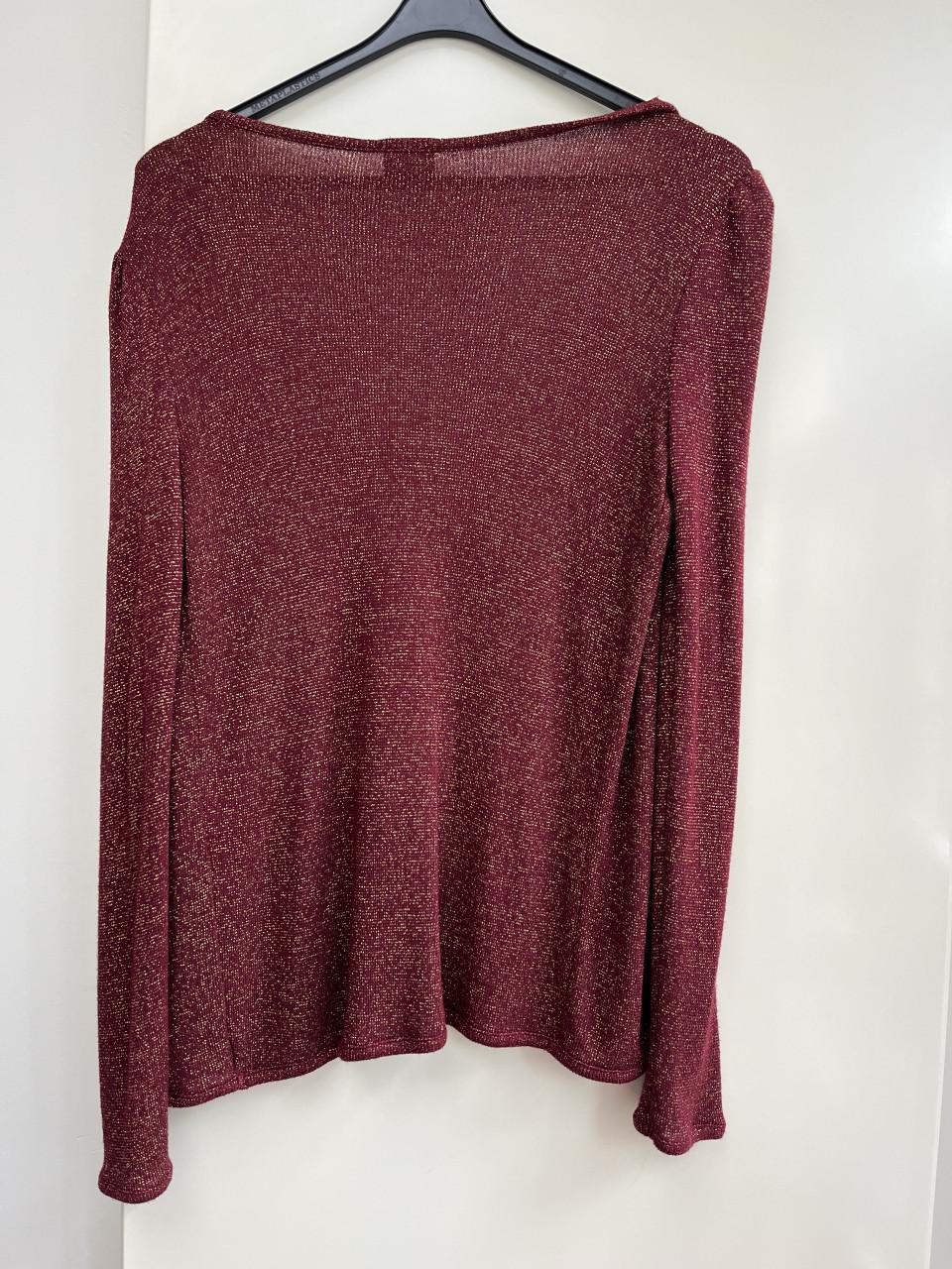 Bordeaux rood vestje