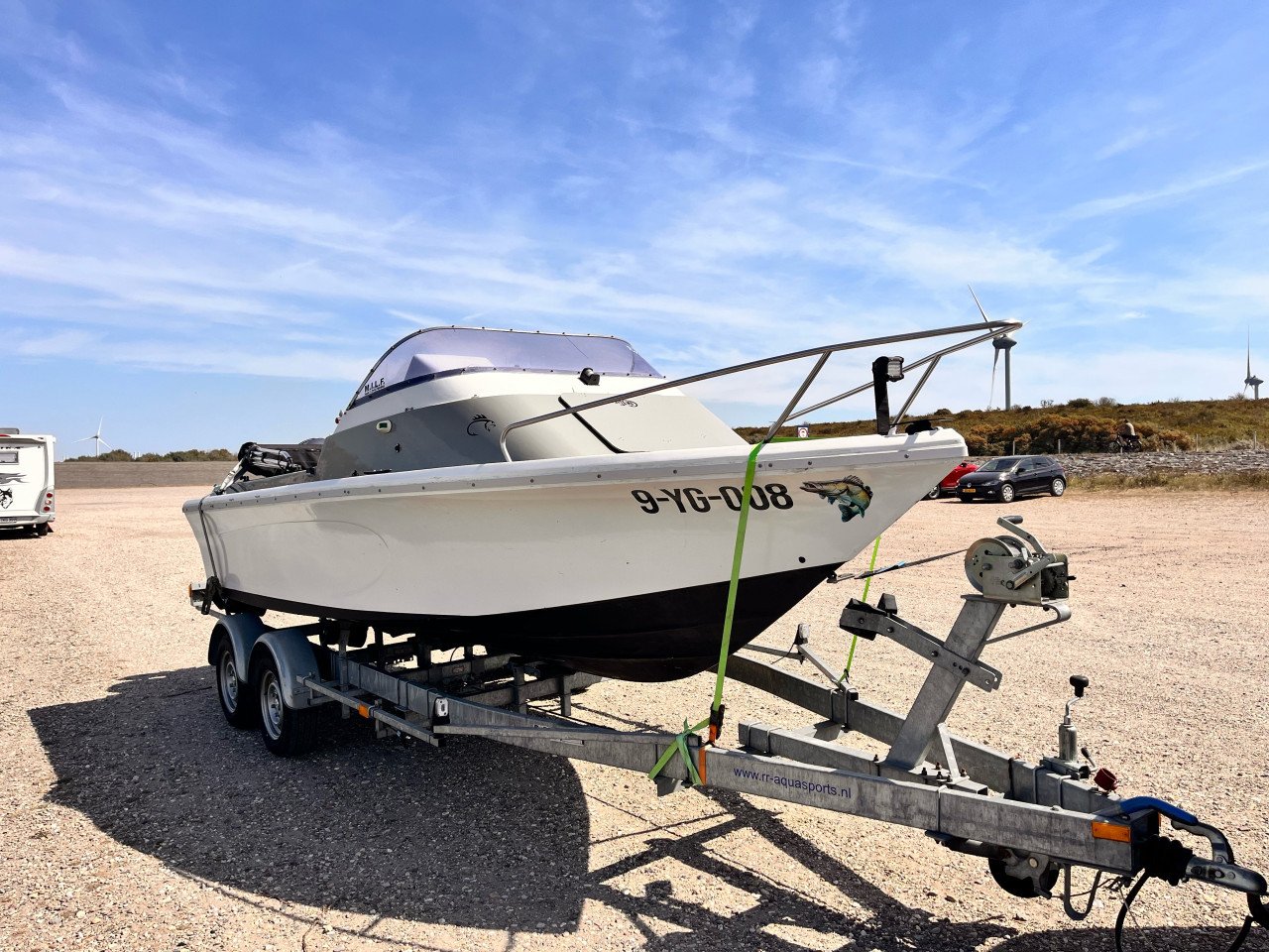 Zeer Nette Jeanneau Visboot Inclusief Kalf Trailer!!