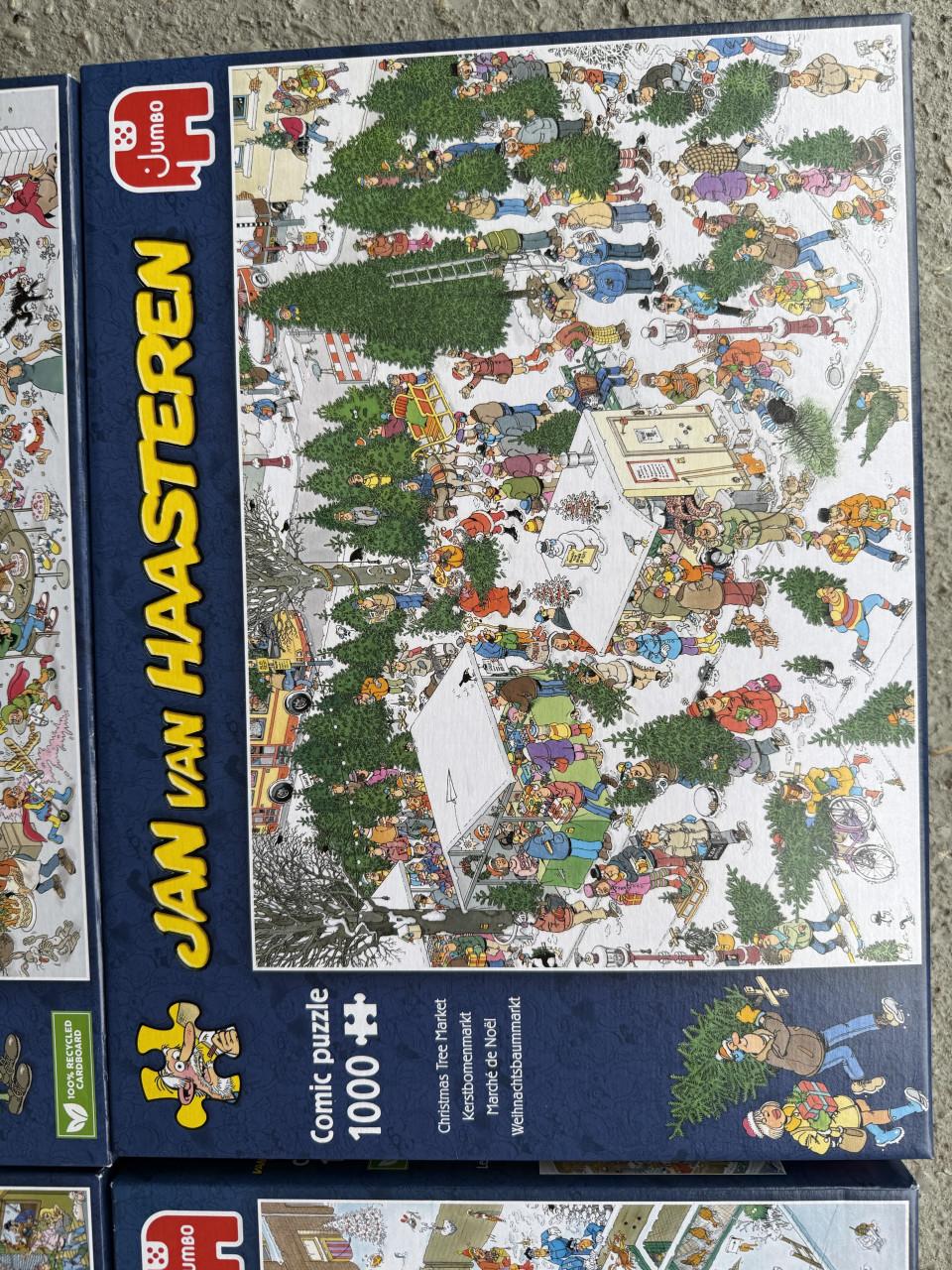 4 x Jan van Haasteren puzzel