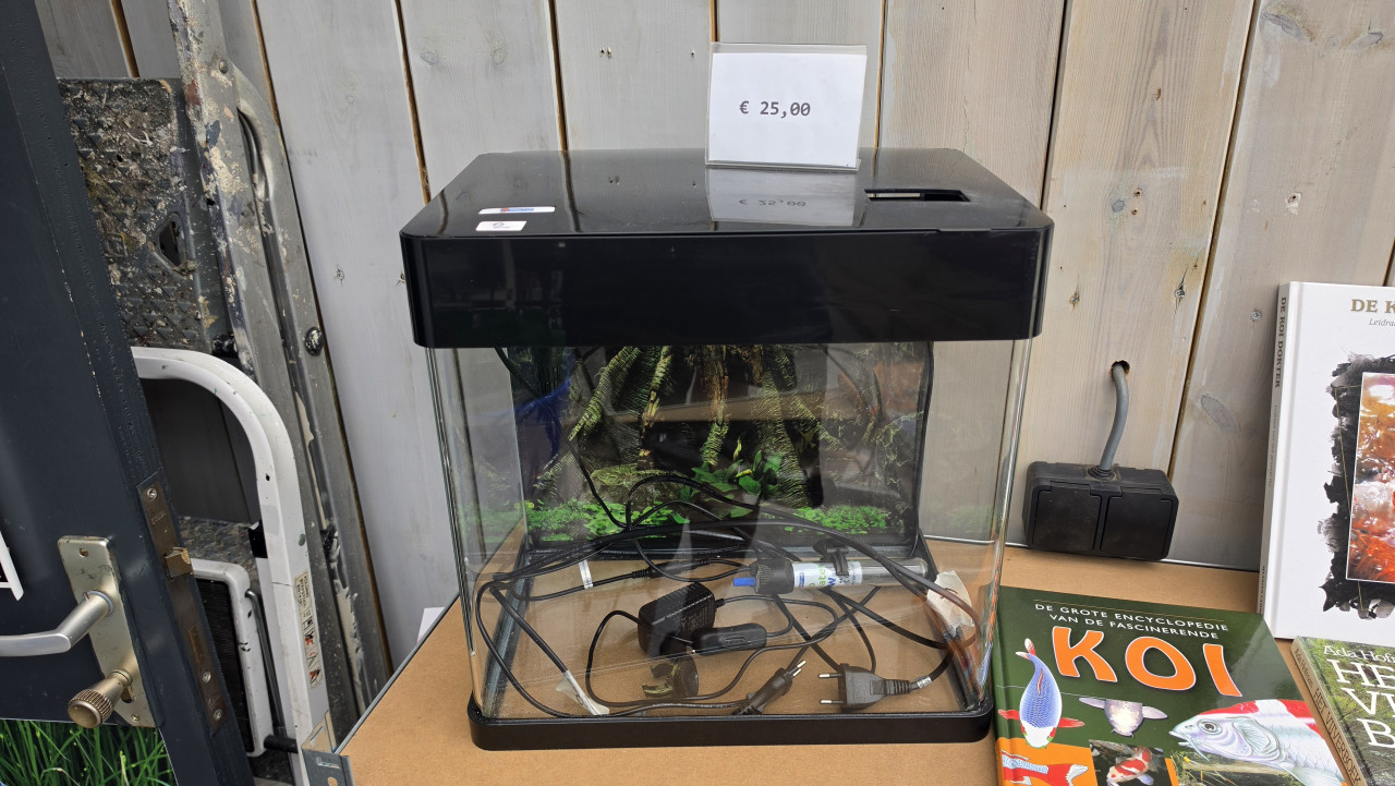 Kleine aquarium