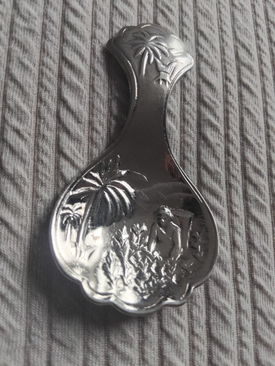 Vintage Theeduim Theeschepje Theeplukster