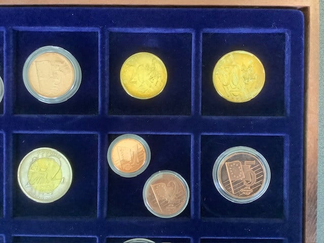 Cassette met euro probes , 14 stuks.
