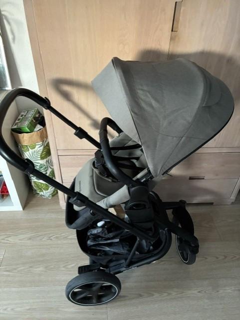 Easywalker Harvey 3 Sage Green combiwagen kinderwagen / buggy groen