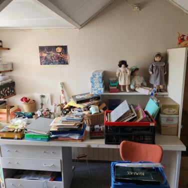 Knutselspullen kaarten maken, lapjes, poppen en meer