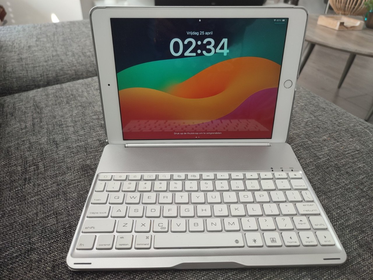 IPad 9.7 (2018) 6e generatie 128GB + toetsenbord