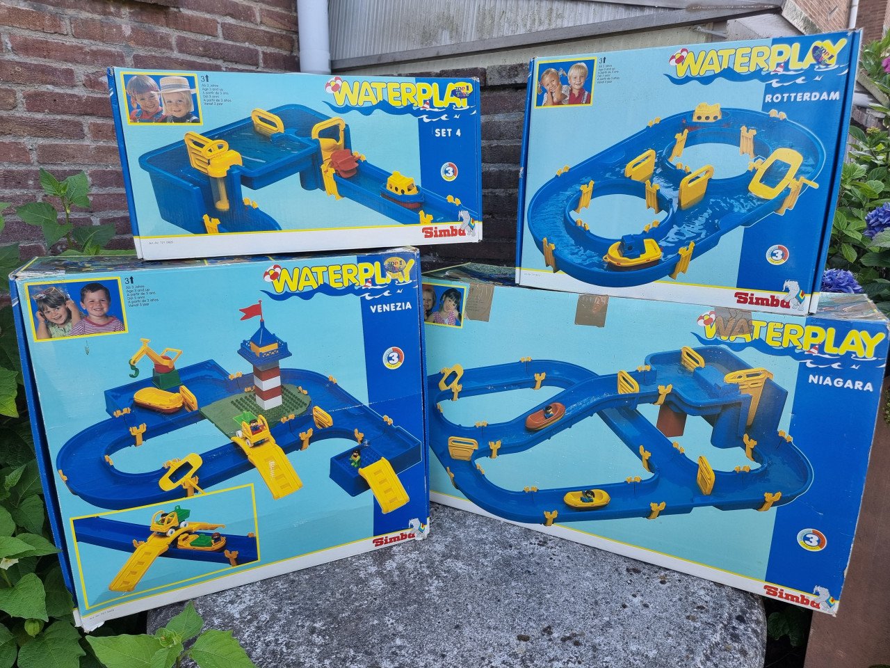 Waterplay waterparcours