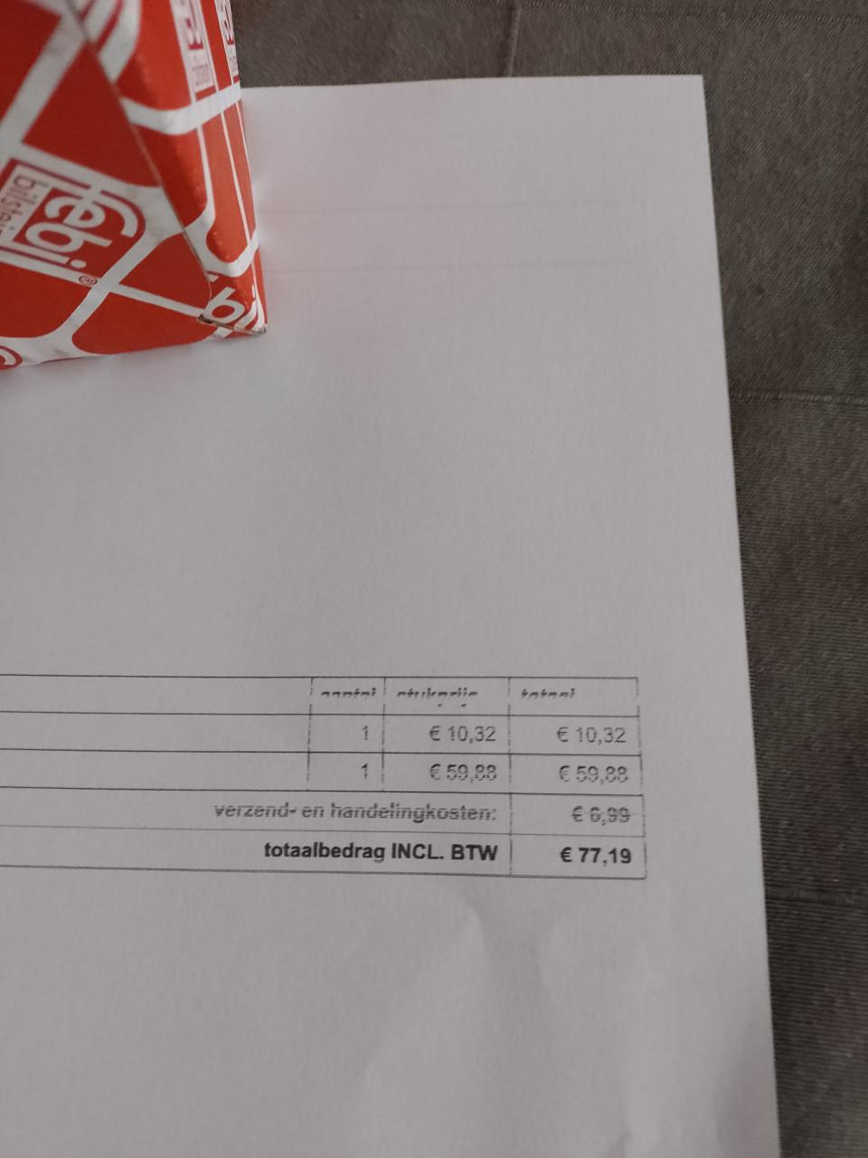 Thermostaat 32988 FEBI voor BMW-Nieuw in verpakking