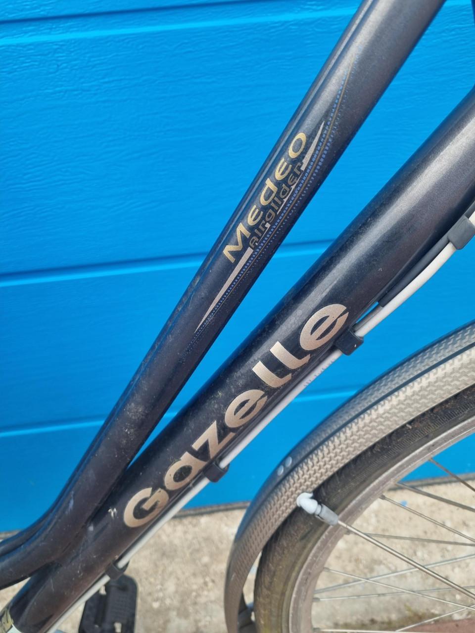 Lage Damesfiets GAZELLE Dubbel geveerd..!!