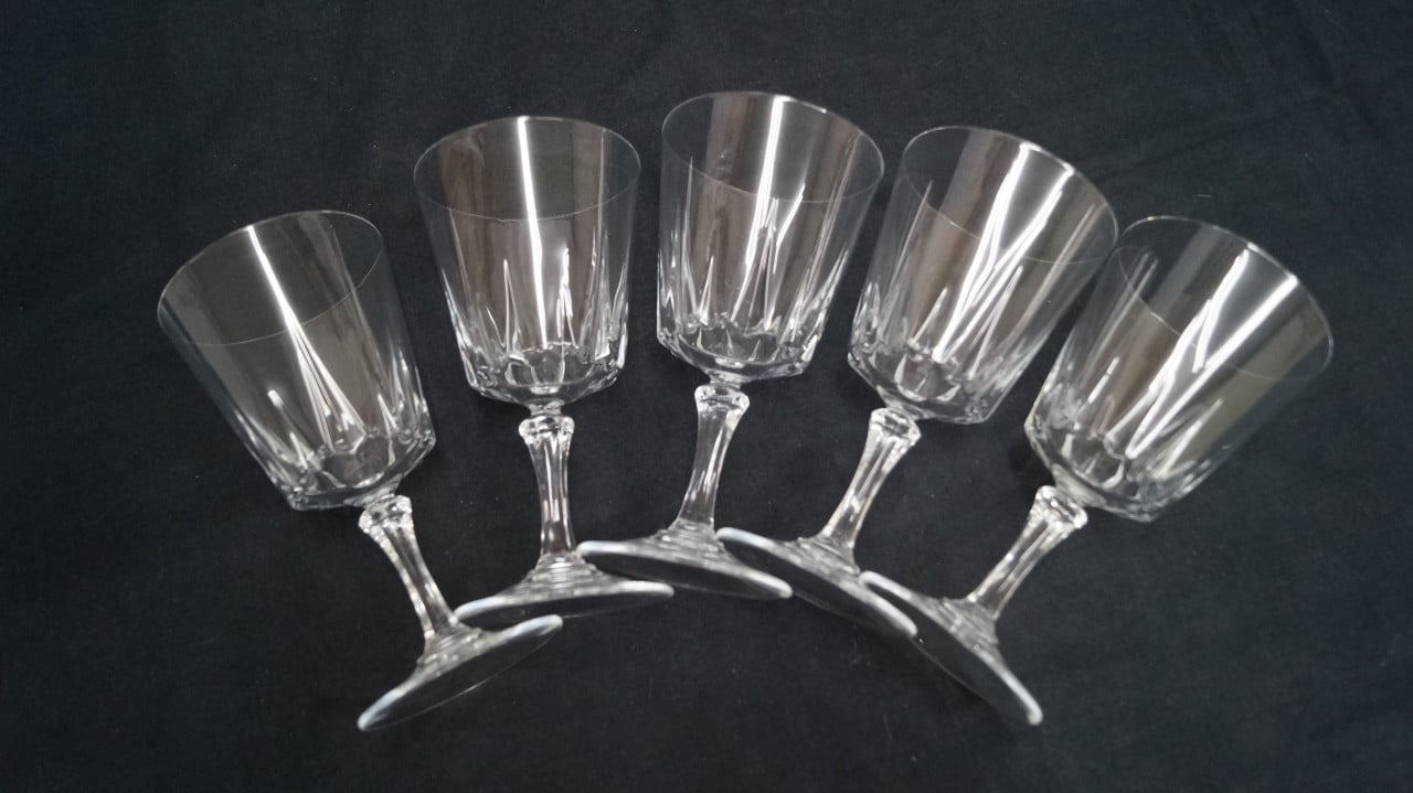 Cristal d'Argues durand luminarc "Versailles" glazen.