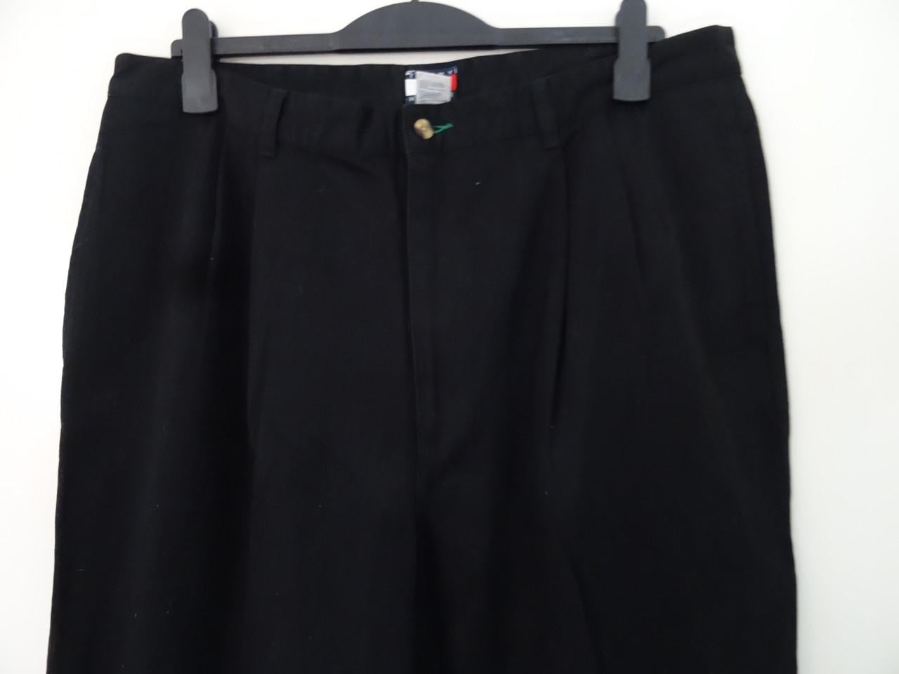 Tommy Hilfiger chino broek zwart – nieuw met kaartjes – W40 L30
