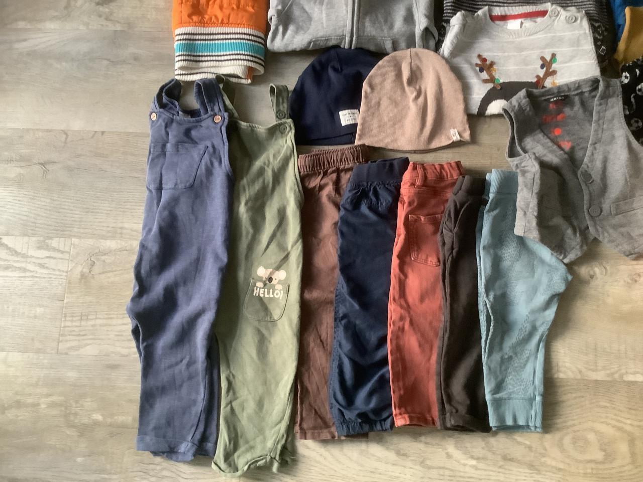 Kledingpakket Jongens maat 86 - 29 stuks