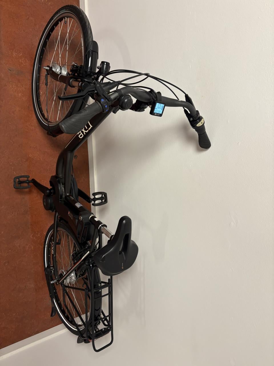 Rixe bordeaux kleine dames fiets elektrisch