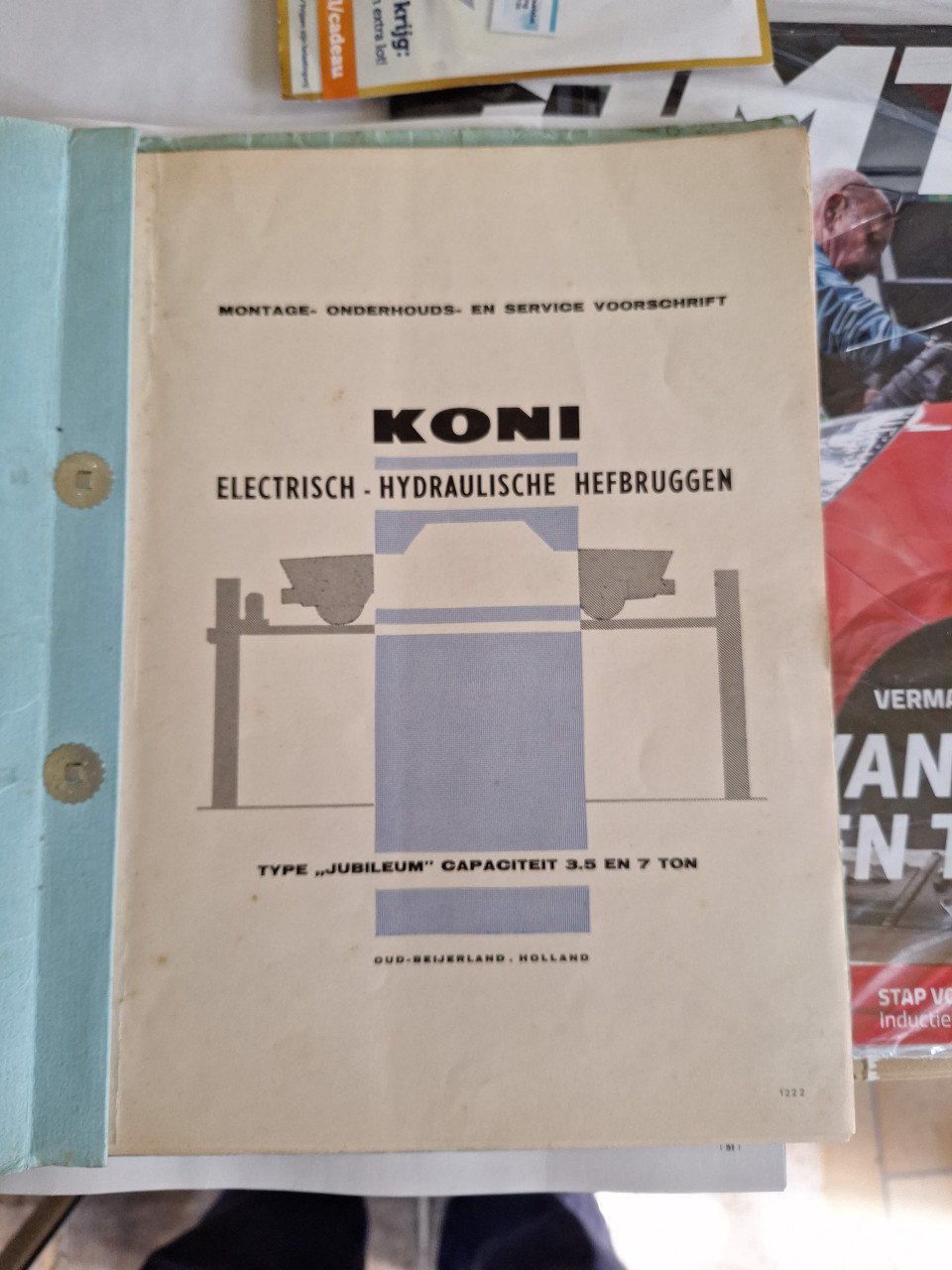 Koni hefbrug 3,5 ton