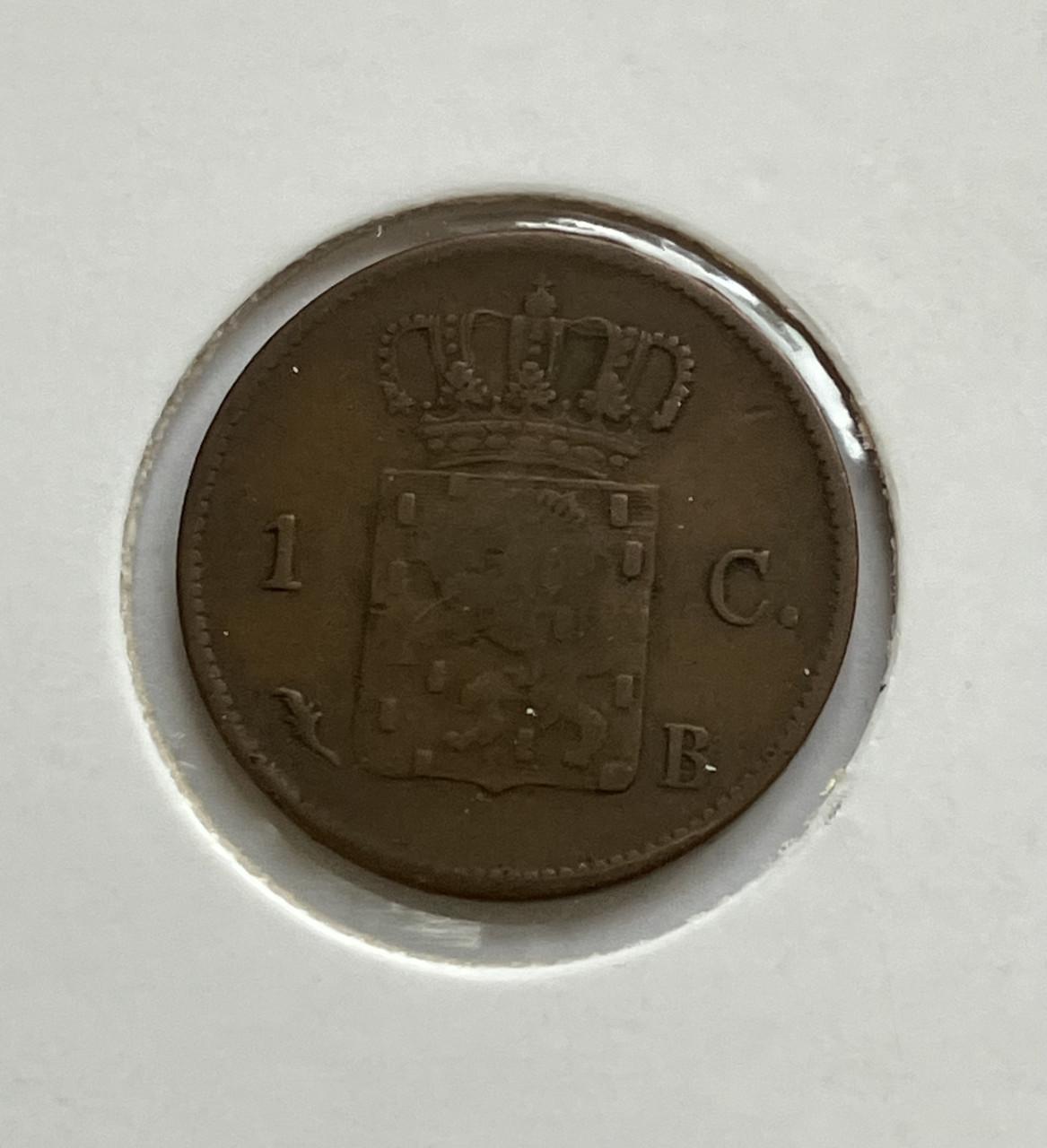 1 Cent 1827 Willem I