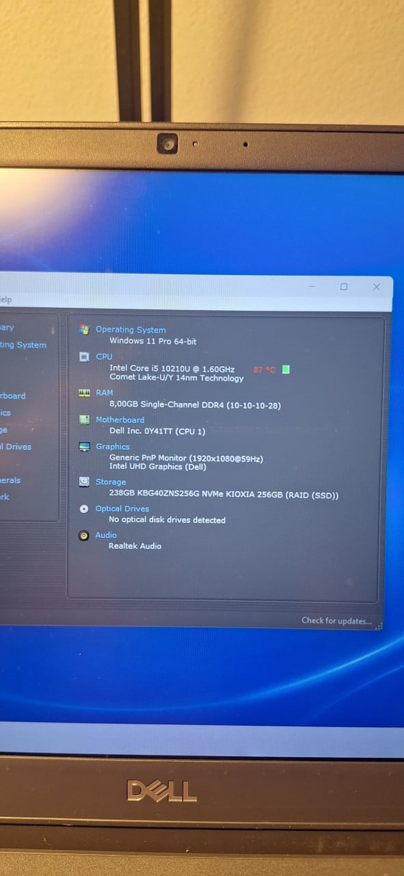 Dell laptop voor studie