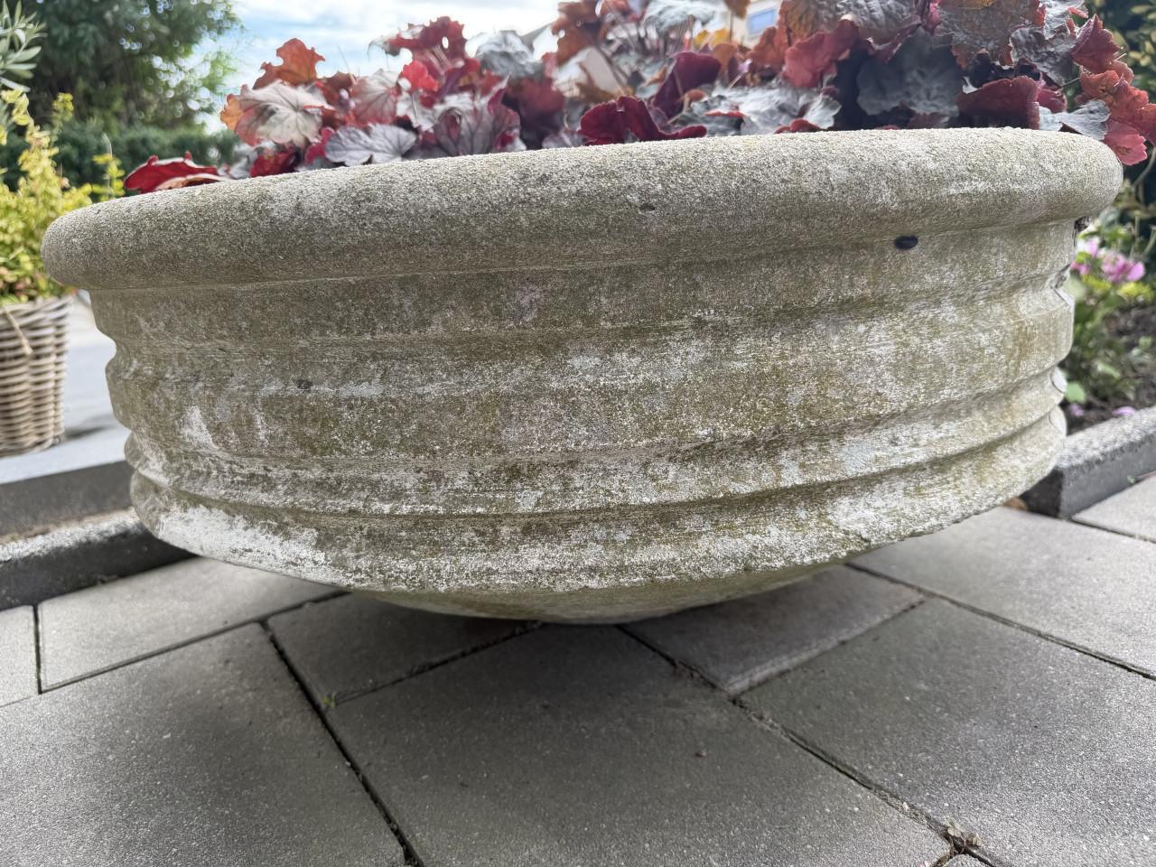 Vintage plantenschaal beton Ø 70cm