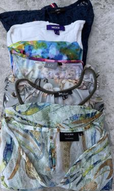 5 zeer nette Merk Blouses Top. Mt 42/44. Mexx Elvira Ivy Beau.
