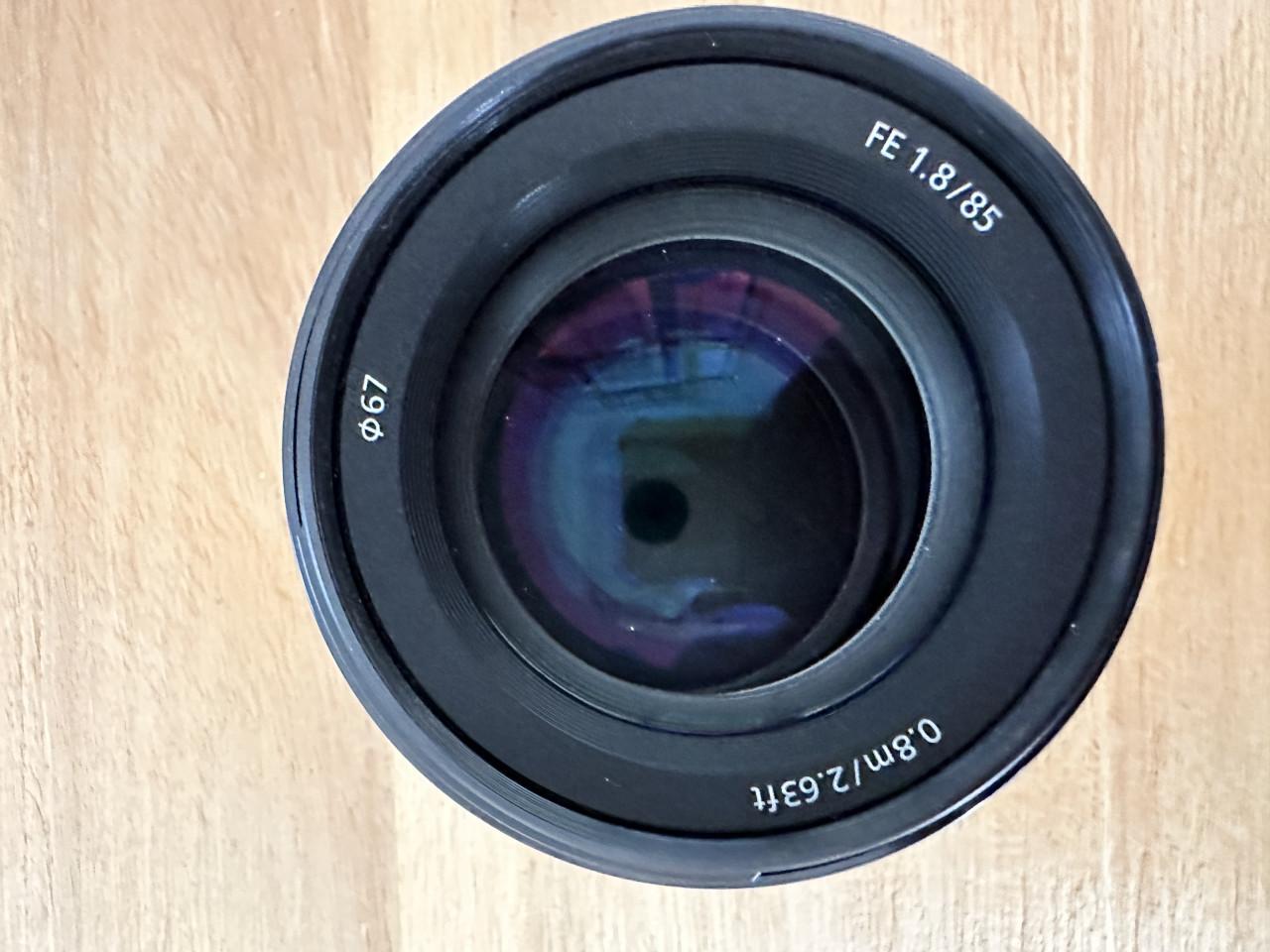 Sony 85 mm FE f1.8