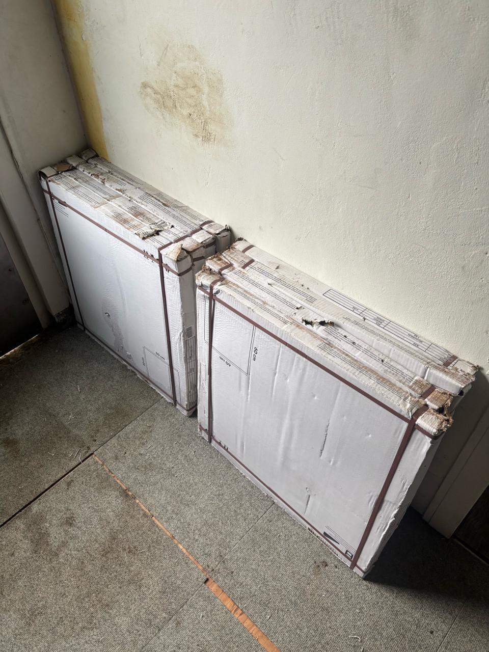 Vloer/wand tegel betonlook 11,5 m2