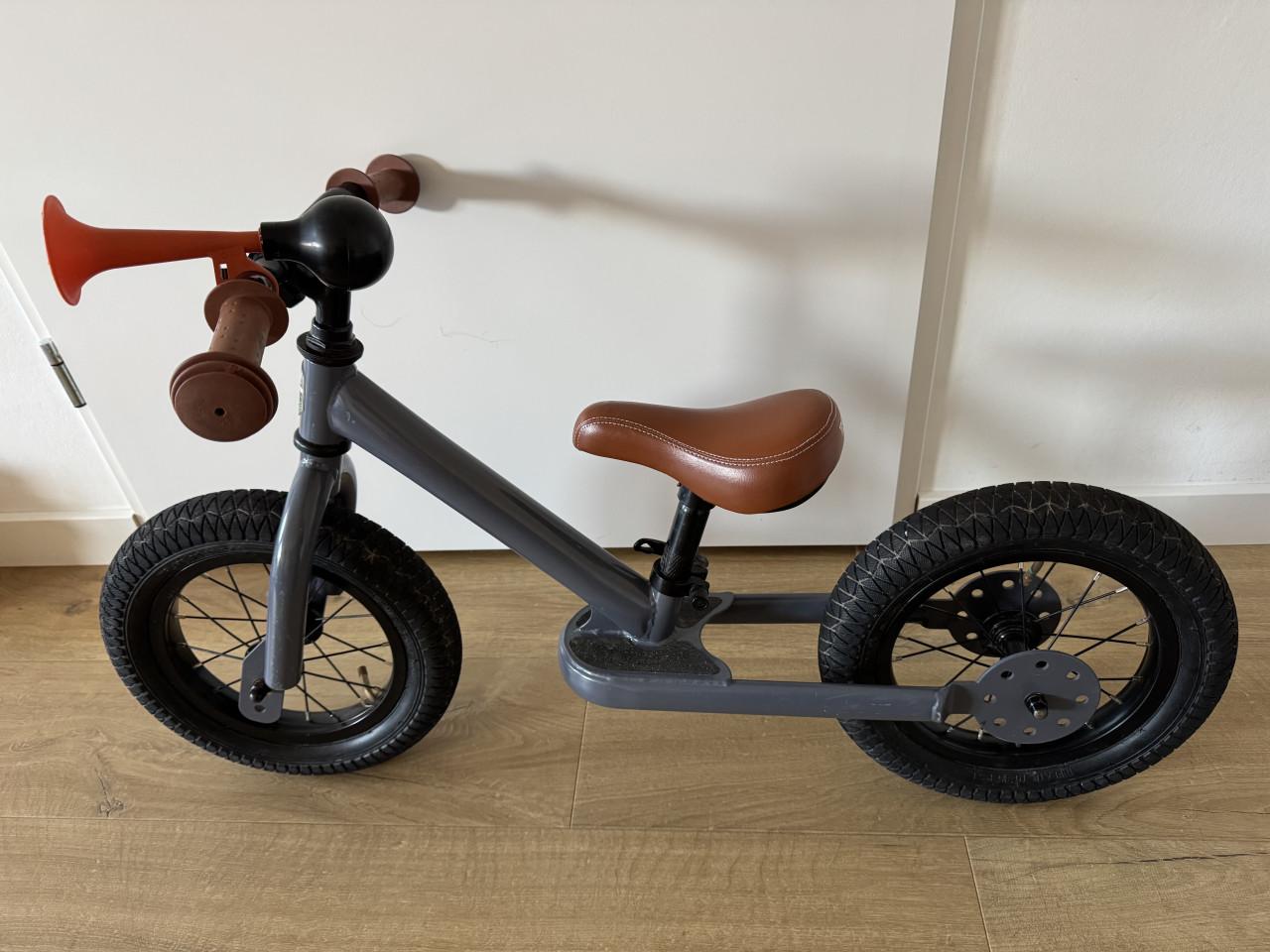 Als Nieuw: Trybike driewieler en loopfiets compleet