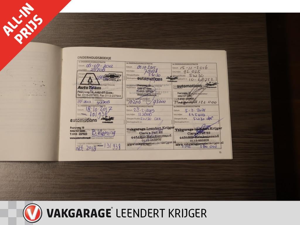 Chevrolet Orlando 1.8 ltz |7-persoons|rijklaarprijs|trekhaak|12 maanden bov