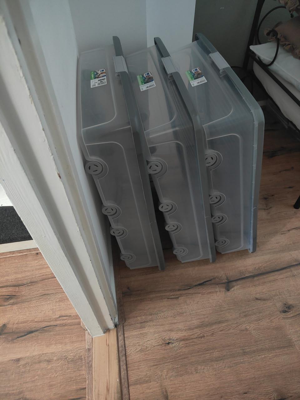 3 grote opbergrollers